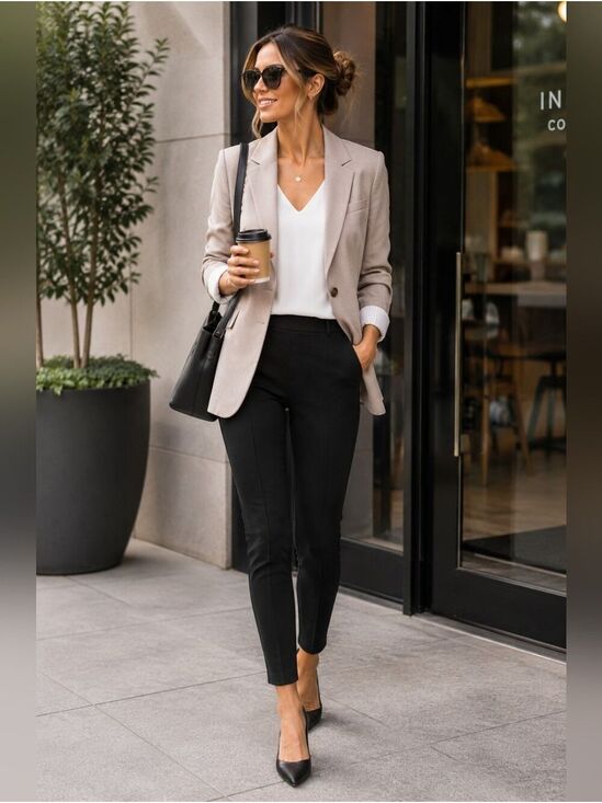 SPANX Pants - Spanx The Perfect Pant Back Seam Skinny Ankle Pants Black Petite Small NWT